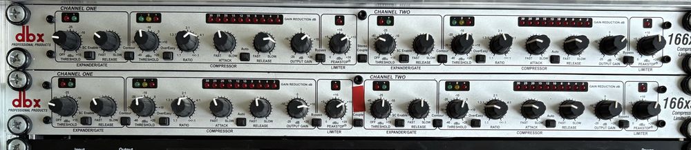 Dbx 166 xs compresor/limiter/ bramka szumów