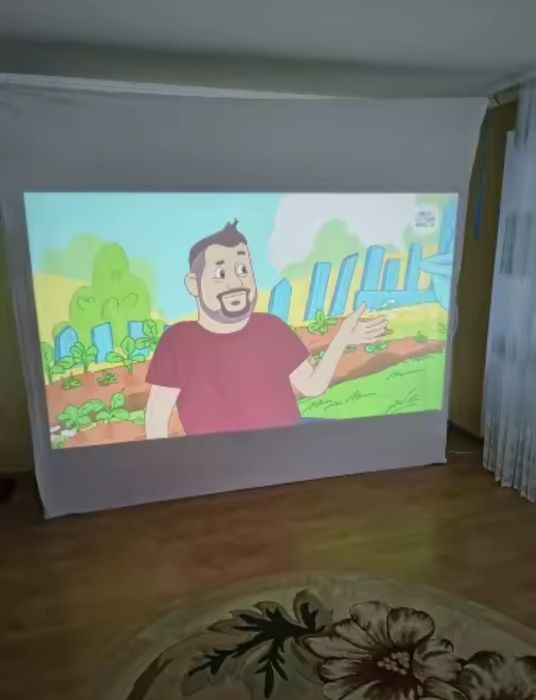 Проектор проэктор смарт прошитий новий штатив екран экран smart box