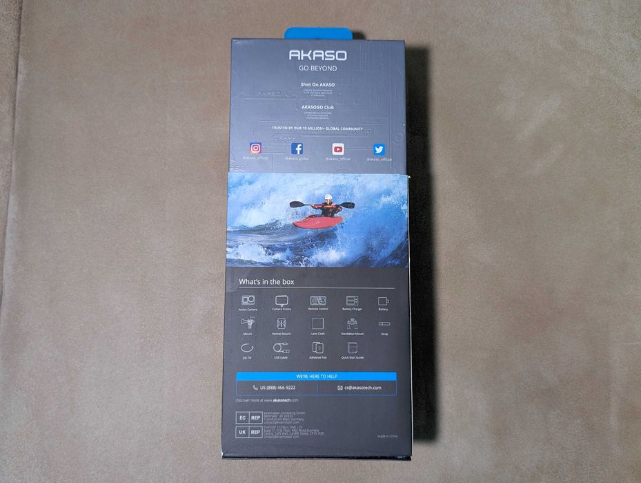 Екшн-камера Akaso Brave 8 | 4K 60fps | Как новая!