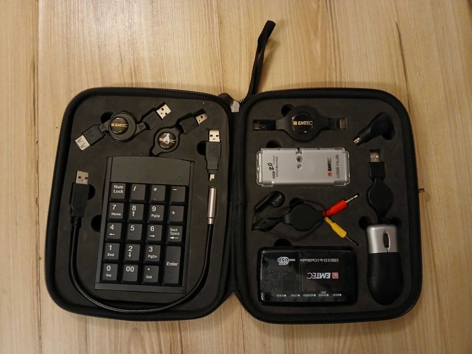 Akcesoria Laptop / Notebook Zestaw Podróżny Emtec
