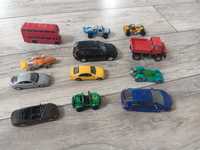 Zestaw 12 aut hot wheels burago