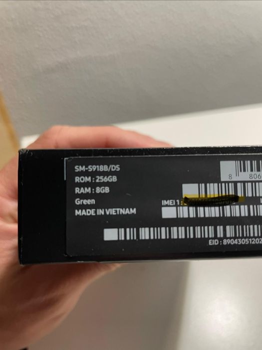 Samsung S23 Ultra 8/256 GB - Garantia