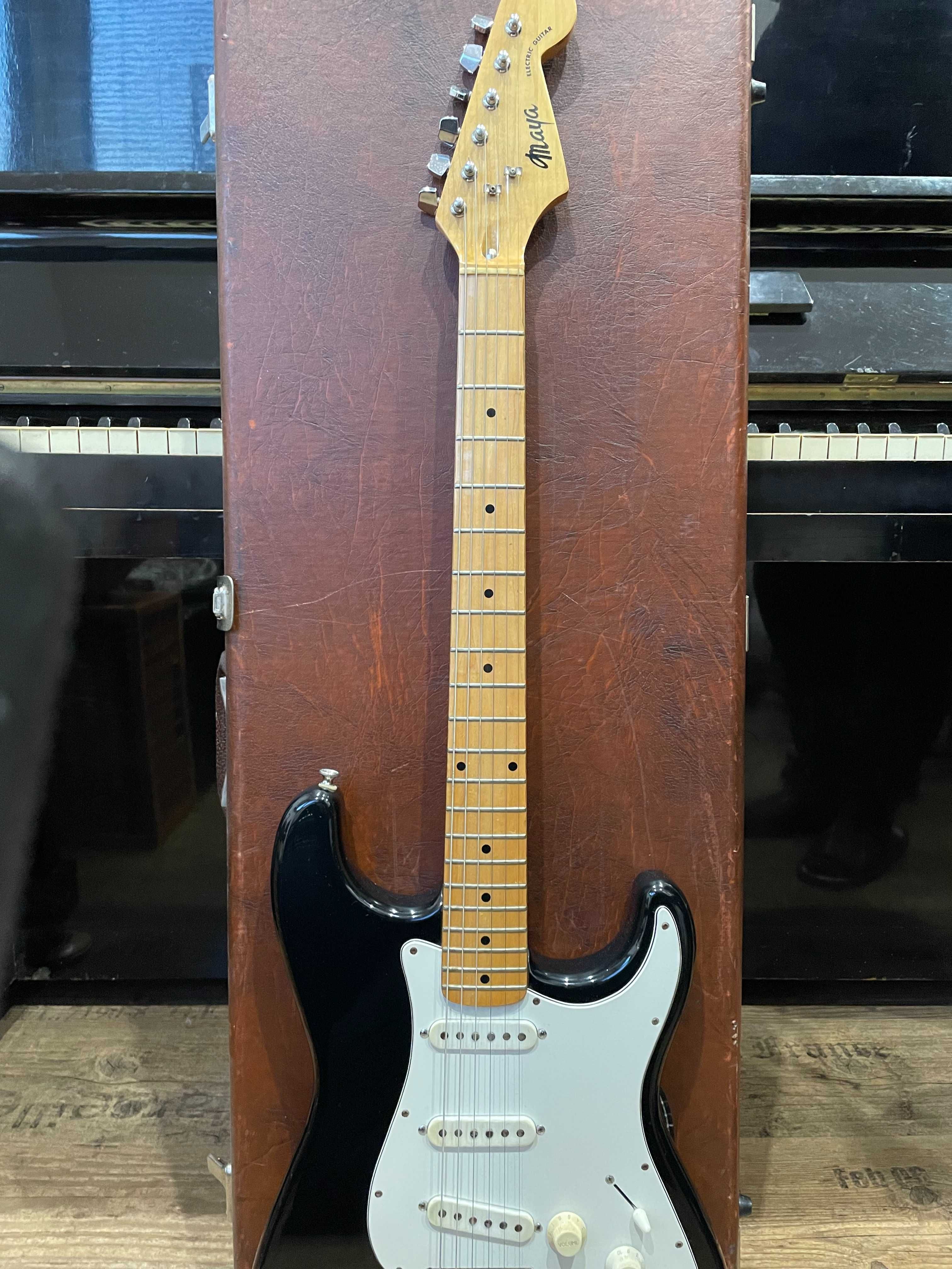 Gitara MAYA stratocaster - japonia ok. 1980r - próbki brzmienia