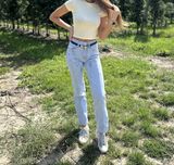 Джинси zara блакитні