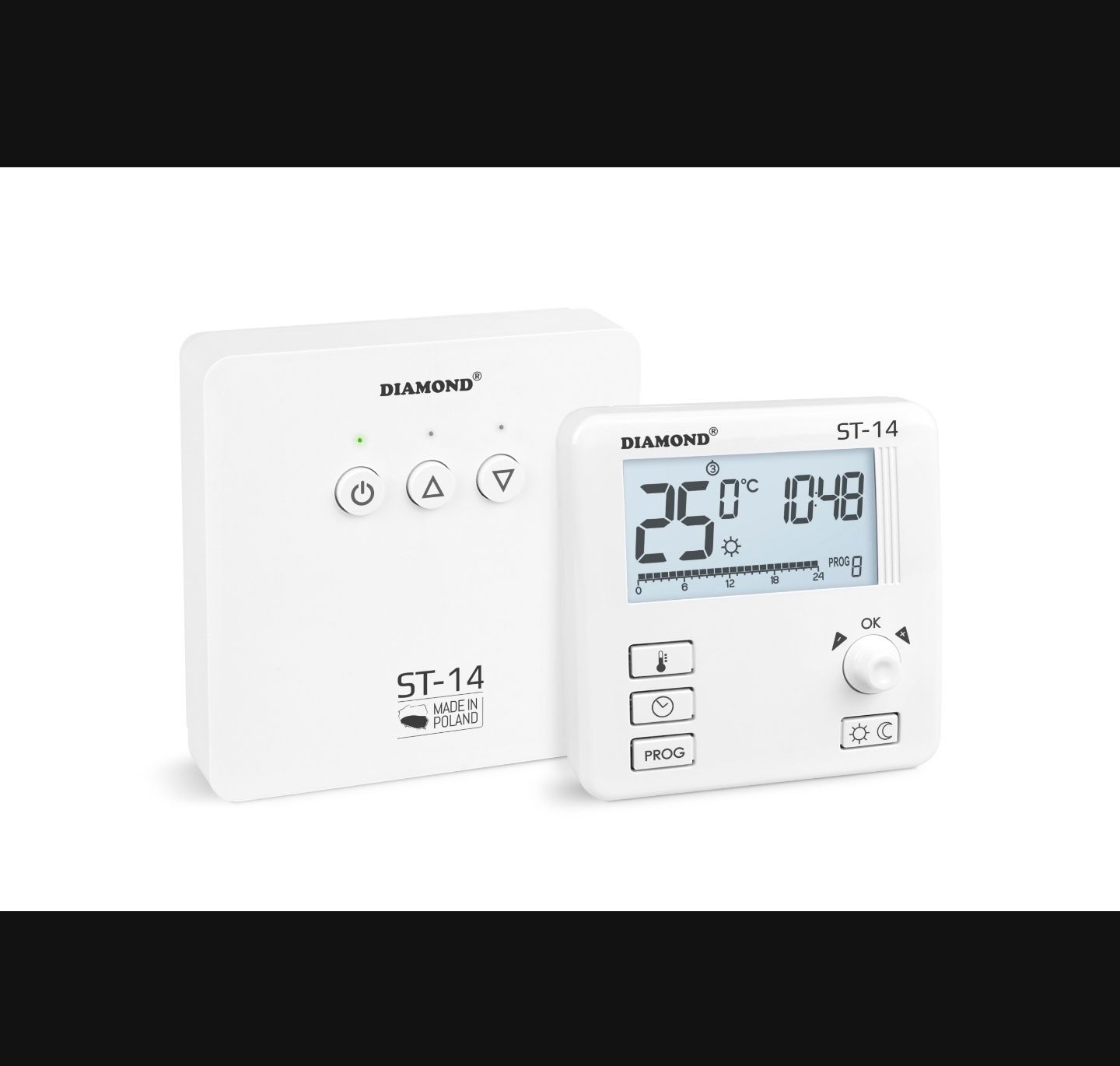REGULATOR TEMPERATURY:tygodniowy,programowalny,bezprzewodowy NEW st14