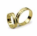 Obrączki ślubne 5mm próba 585 - GOLDRUN LIBERO KATOWICE