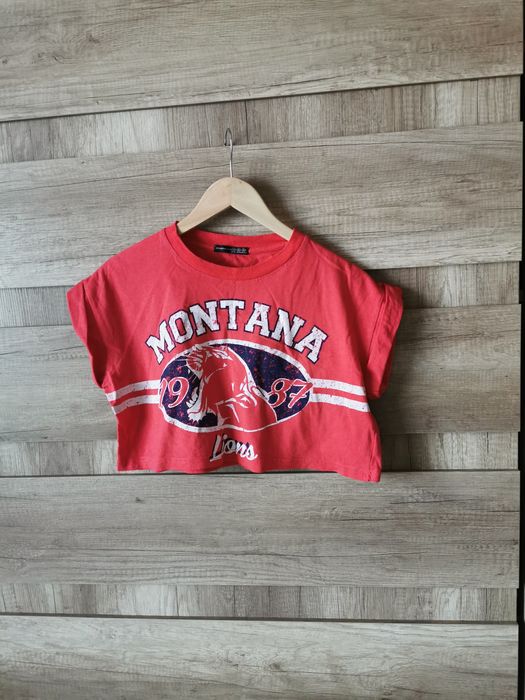 T shirt koszulka krótka czerwona