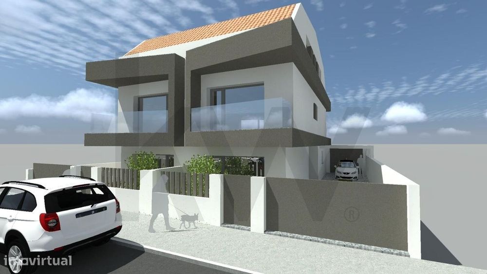 Moradia geminada Triplex T3 + 1 I 3 Suites I 4 WC I Fernão Ferro