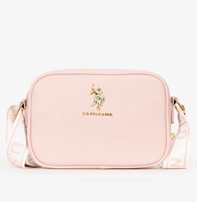 Сумка кросбоді us.polo.assn. рожева