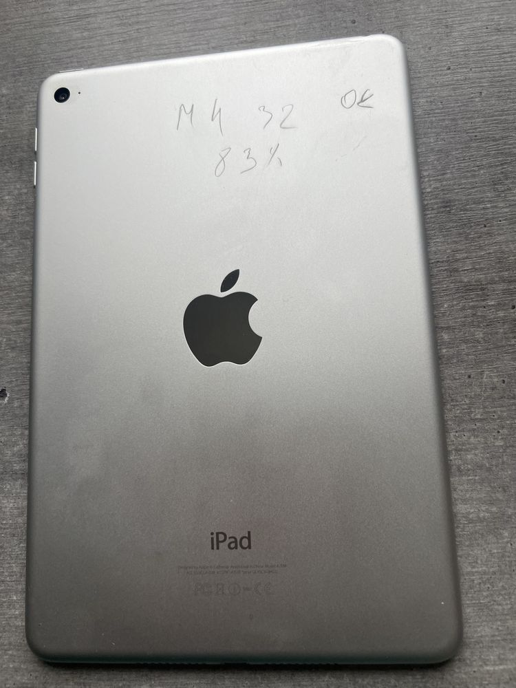 iPad Mini 4. 32GB. Silver. Без обмежень. Гарантія