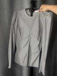 Блузка Zara жіноча S рубашка топ