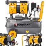 Kompresor bezolejowy 24L sprężarka 8 BAR 220l/min 230V separator CICHY