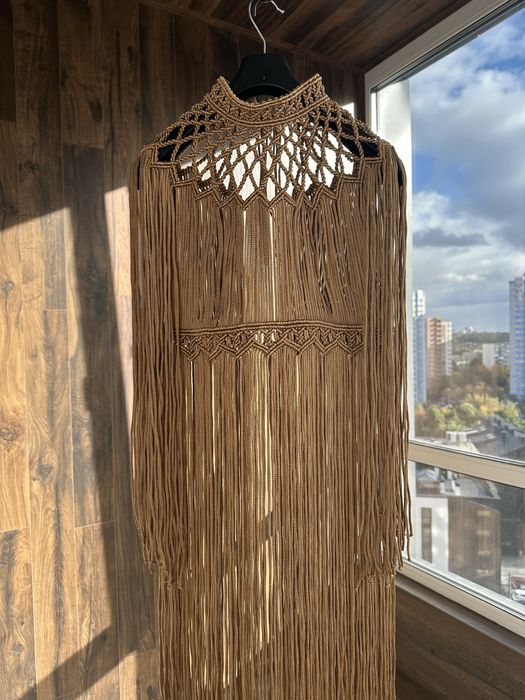 Сукня туніка макраме бохо