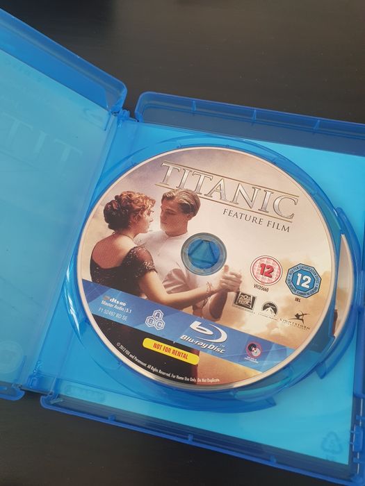 Titanic 2x blu-ray