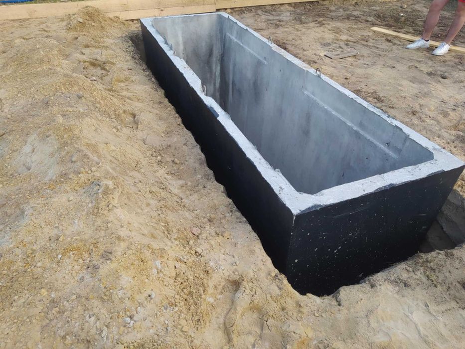 Kanał Samochodowy Betonowy Warsztatowy Szambo Betonowe