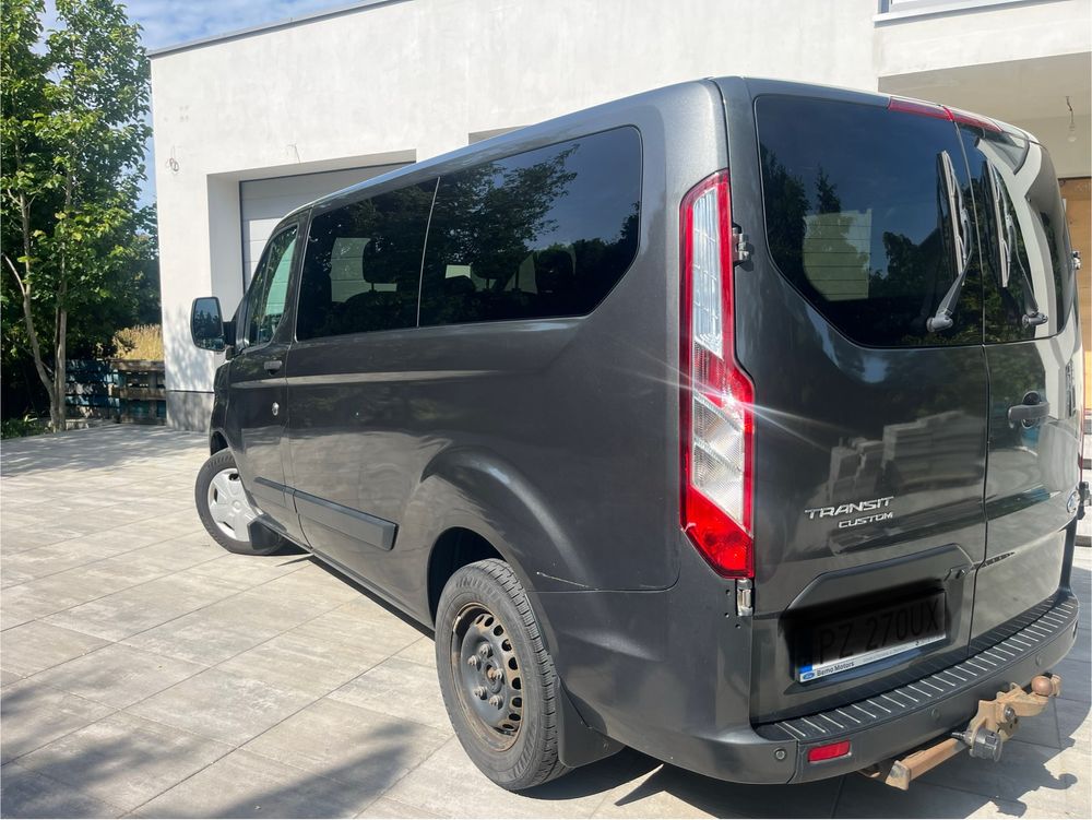 Ford transit custom 2019, pierwszy wl w kraju, 8 os,170 km,
