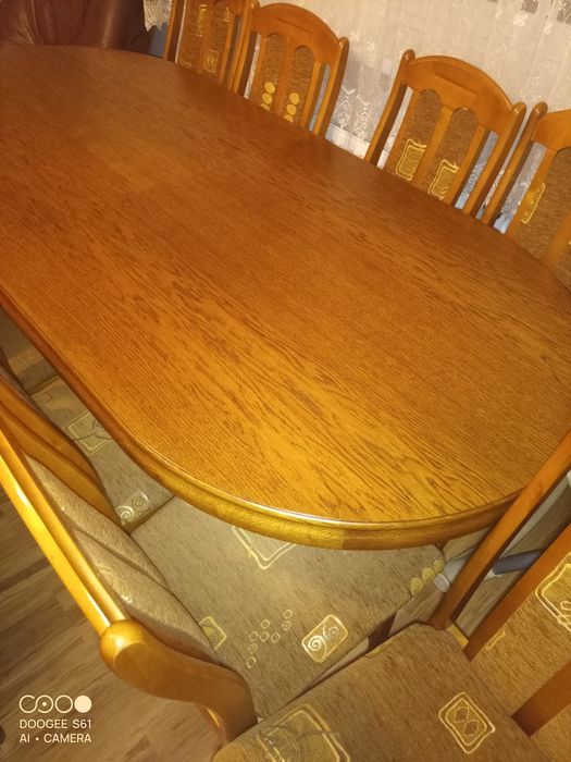 Stół drewniany debowy
