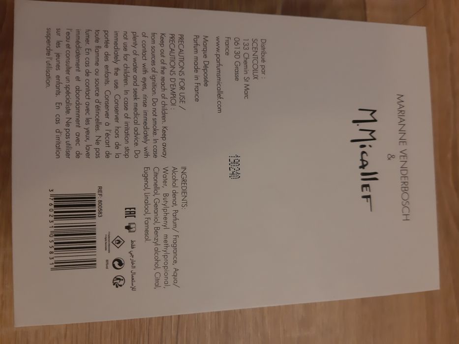 M. Micallef & Marianne Venderbosch Pure Extreme 100 ml