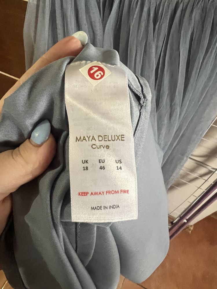 Sukienka 46 Maya Deluxe hiszpanka cekiny