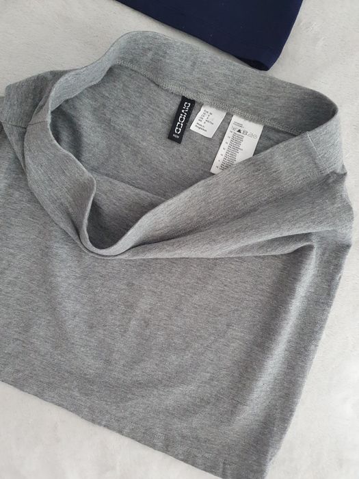 OKAZJA h&m Komplet spódniczka mini zestawx 2 dresowa 36 s 38 m xs 34