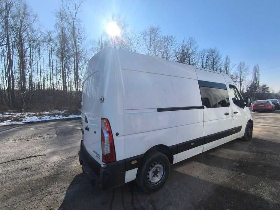 Opel Movano  2,3 163km Biturbo Salon Pl klima brygady 7 osób Rok 2014