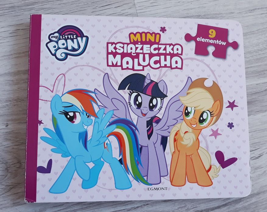 Puzzle i książeczka kucyki Pony