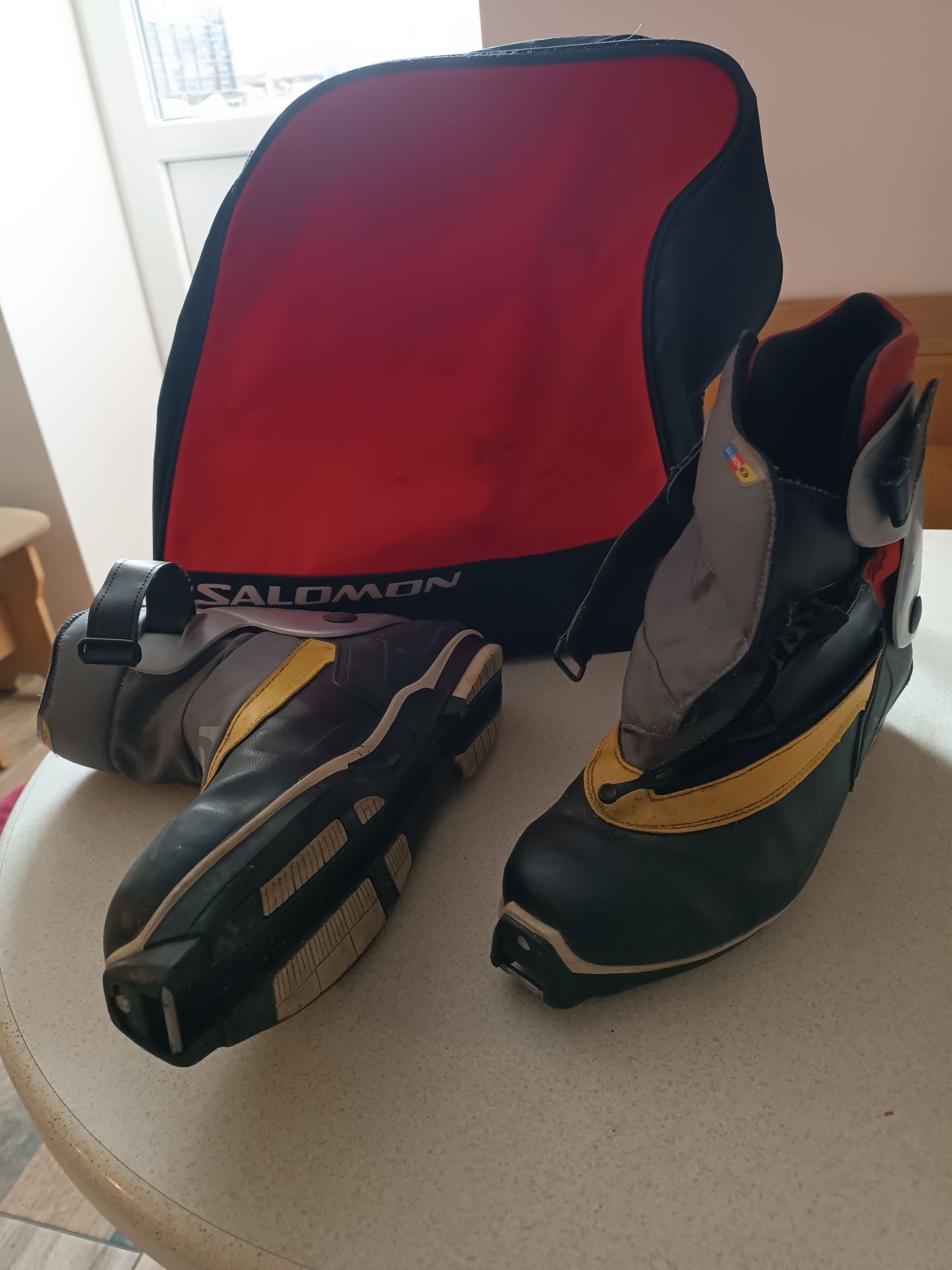 Buty biegowe r47 sns profil Salomon ski biegówki narciarskie 300mm hit