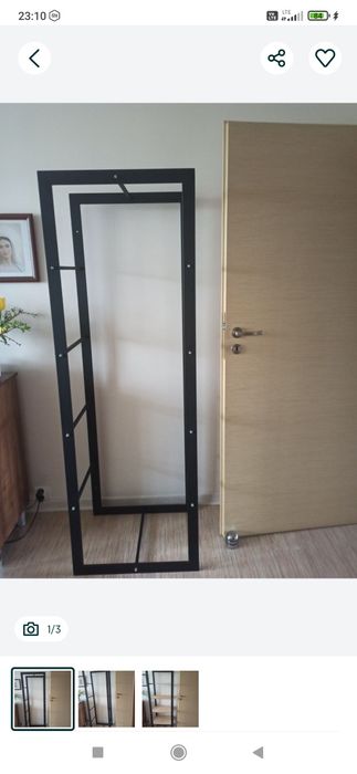 Regał industrialny/ stojak na drewno