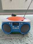 Odtwarzacz CD/MP3 z radiem Lenco – kolorowy boombox dla dzieci
