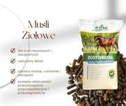 Musli dla koni Złotowital Ziołowy 20 kg melisa+rumianek+ostropest(A)