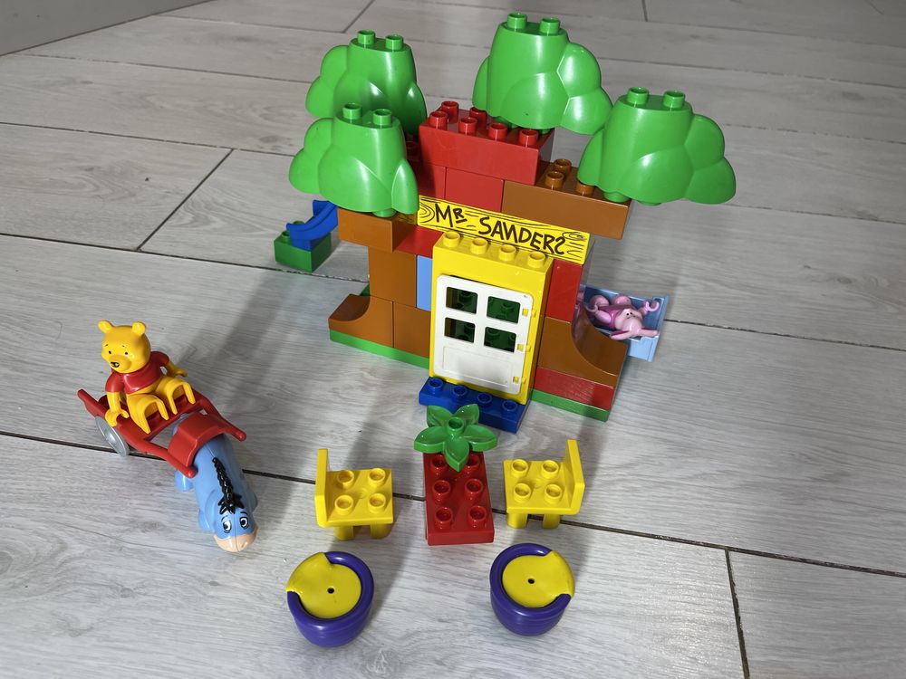 Lego duplo duzy zestaw kubus puchatek /osiolek prosiaczek