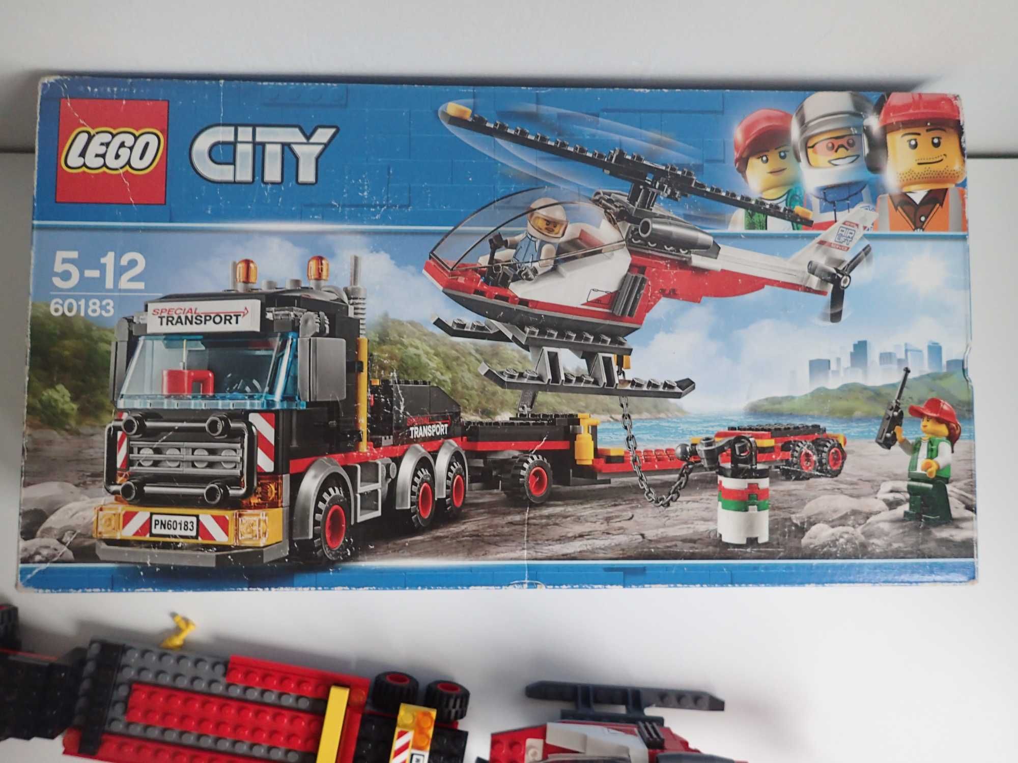 zestaw lego City  60183 transporter ciężkich ładunków