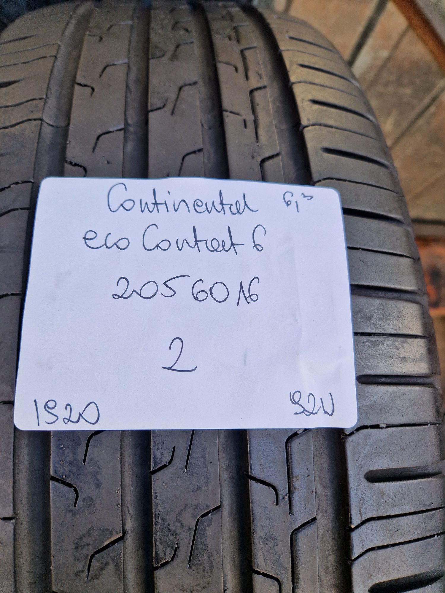 205/60/16 205/60R16 Continental 2020 lato