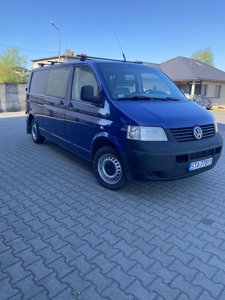 Volkswagen T5 1.9 TDI Long,2009r, Klima, 6 osób, Super Stan!!!