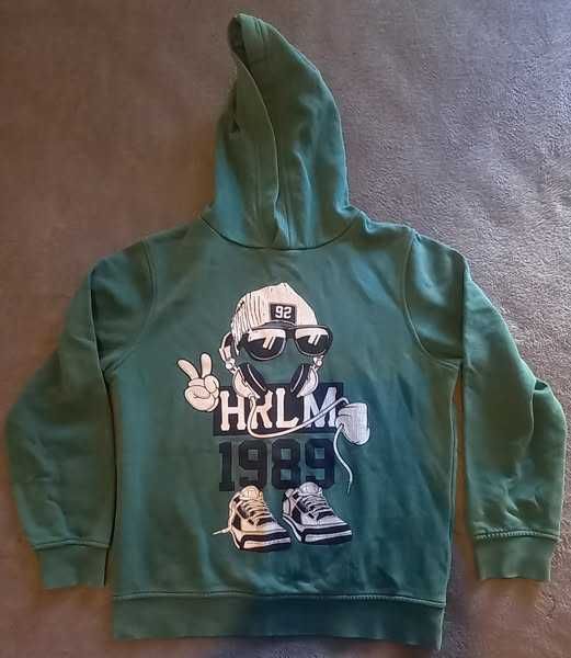 Roupa-Camisola menino 10 anos verde escuro