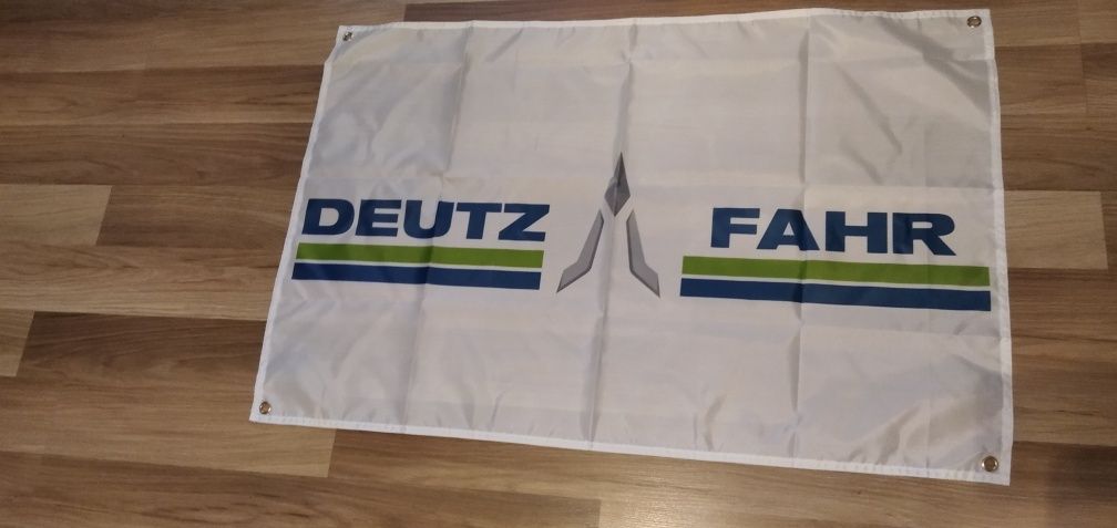 Baner plakat materiałowy Deutz Fahr 90x60cm