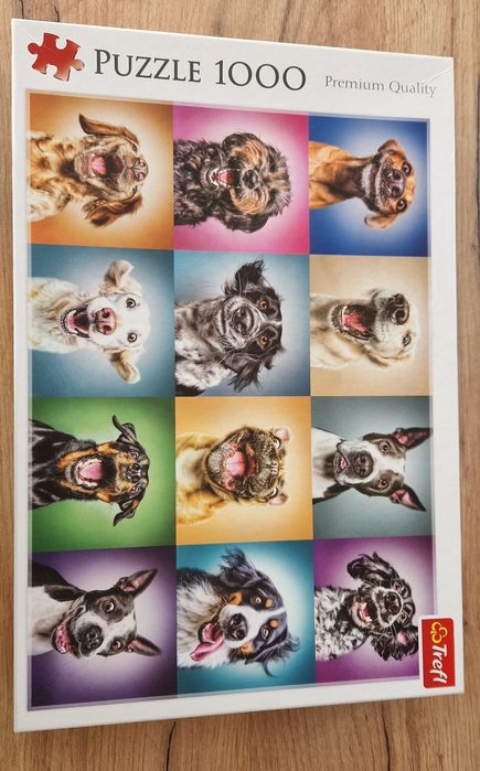 Puzzle 1000 trefl pieski