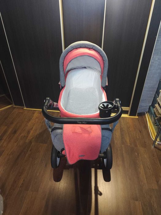 Wozek 3 w 1 dla dziewczynki