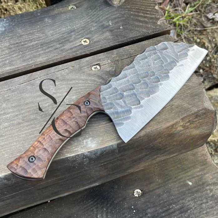 Кухоний ніж «Серб», кухонный топор, топорик для костей, сербский нож