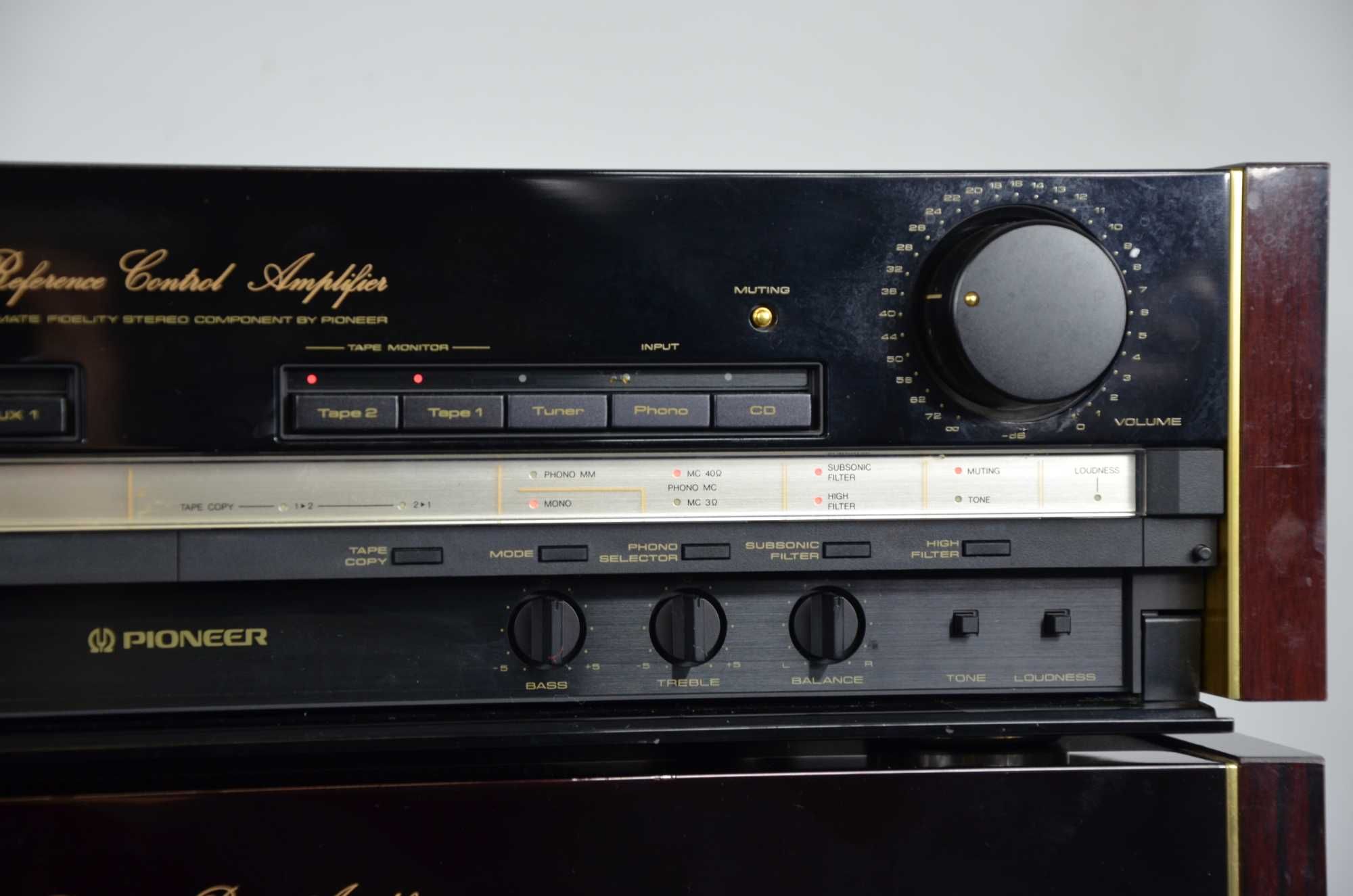 Końcówka Mocy PIONEER M-90 Przedwzmacniacz C-90 Komplet Hi-End JAPAN