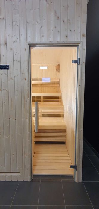 Sauna fińska sucha 3-poziomowa - 300cm/254cm/253cm LIKWIDACJA SKLEPU!!