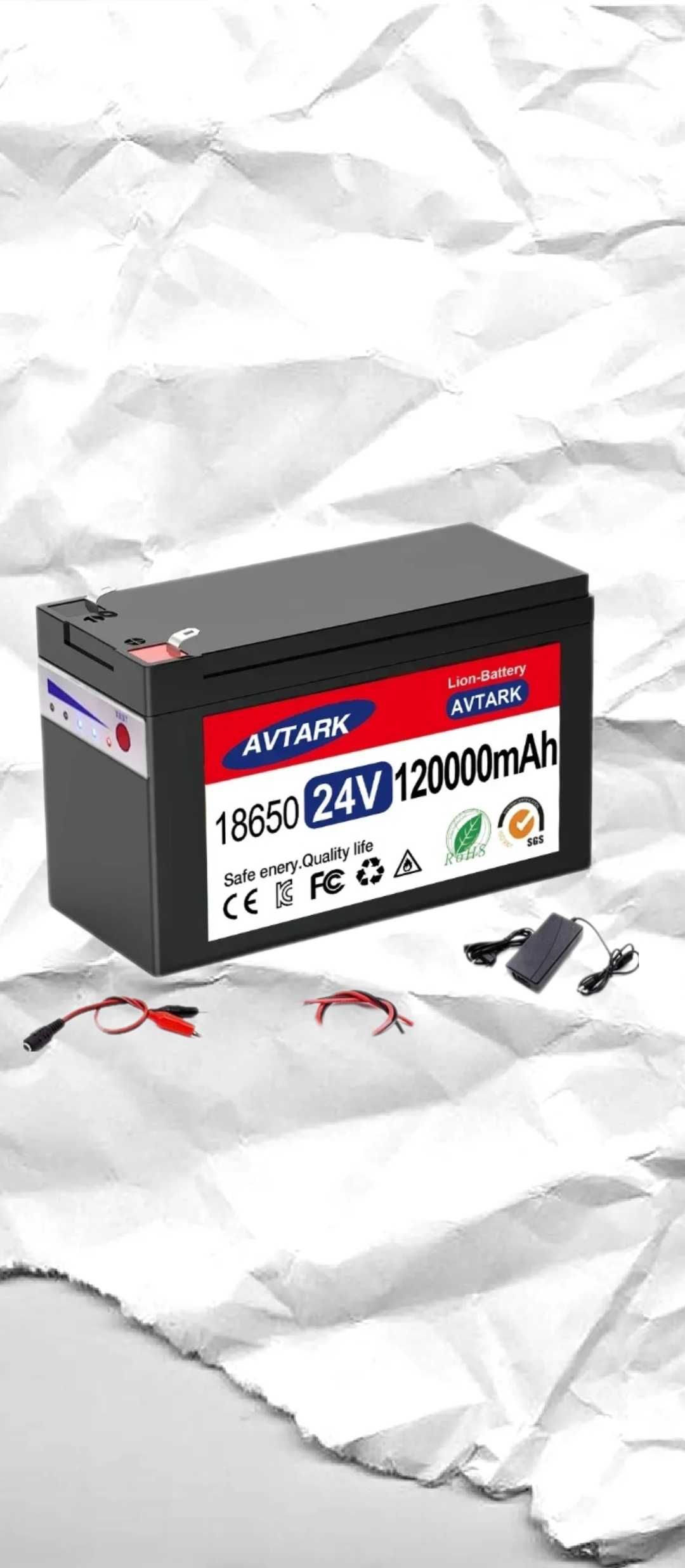 Инвертор 6000W24V+ аккумулятор 120A24V+зарядное устройство (для дома)