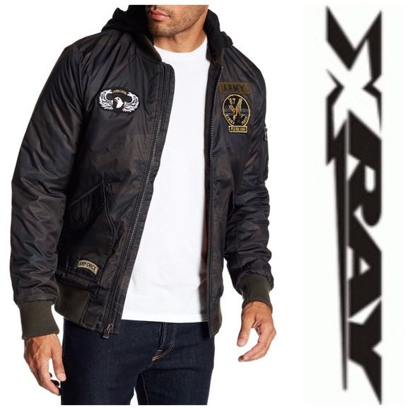 Куртка-авіатор бренду X-Ray в розмірі L