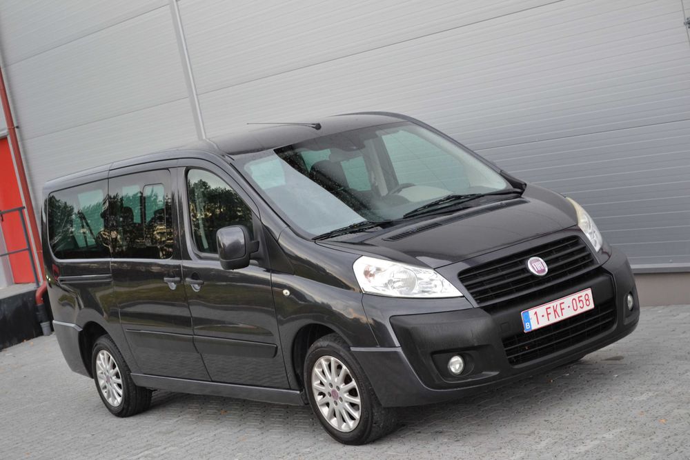 Fiat Scudo 2.0JTD 128KM**LONG**8-osobowy**Skóra**Navi**Czujniki park.