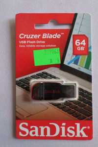 PenDrive USB SanDisk Cruzer Blade 64 GB