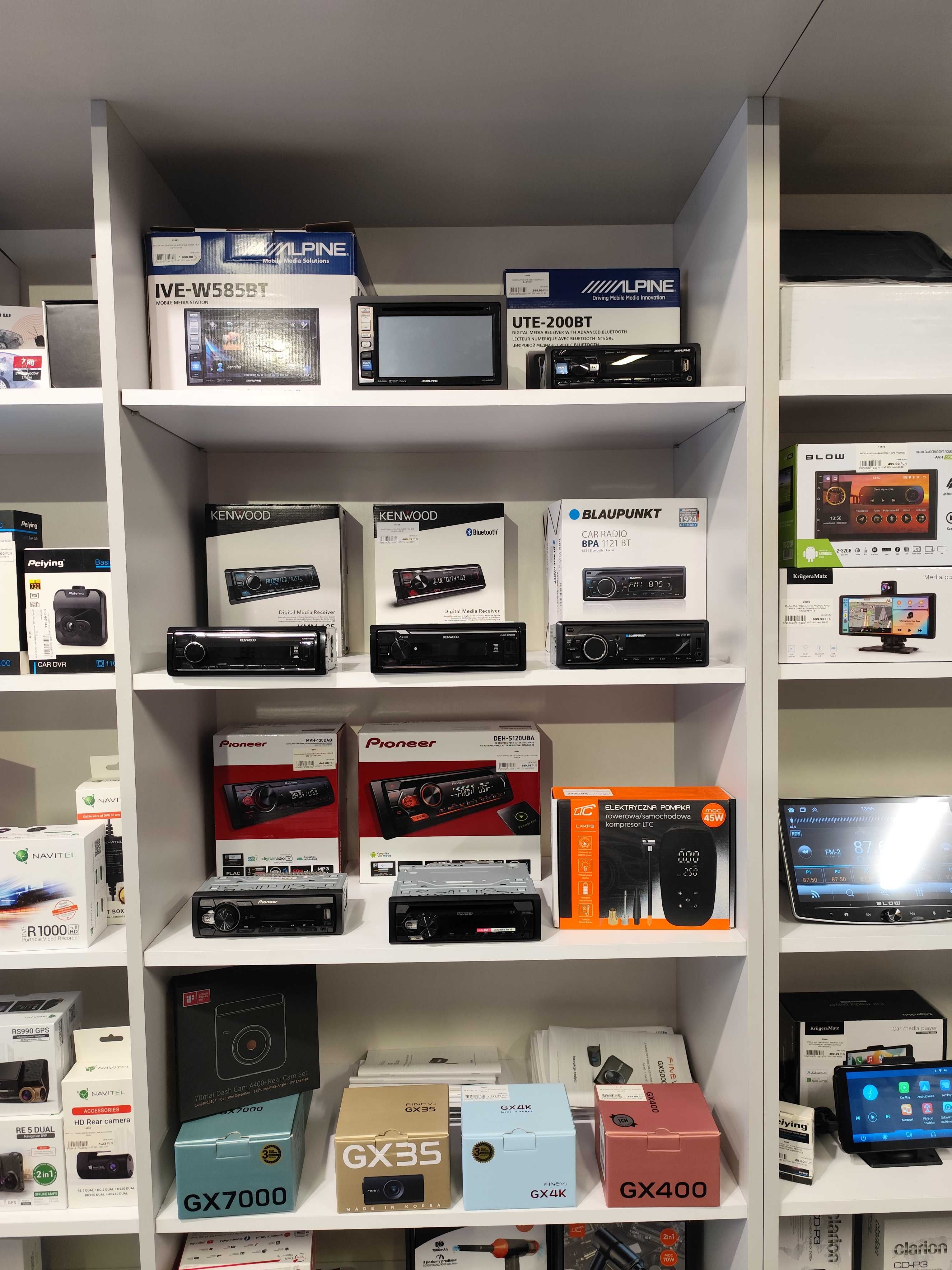 Radio samochodowe UTE-200BT Alpine EM-AUDIO Tomaszów Lub.