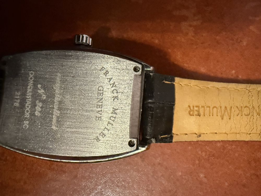 Relogio Franck muller original , a orecisar de reparacao .