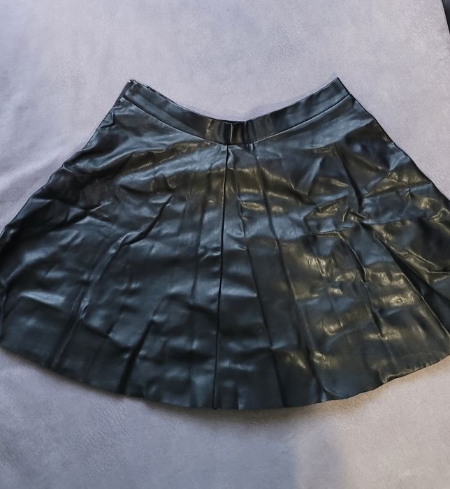 Spódnica z imatacji skóry