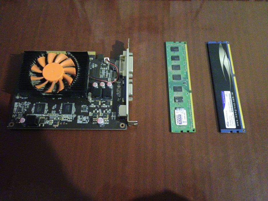 Видео карта gt630 и ОЗУ DDR3 6gb