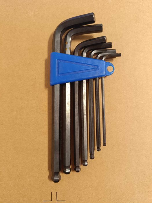 Klucze imbusowe calowe